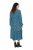 Ulla Popken 835713 Virágos ruha Sötétkék - Maxi ruhák - Női plus size maxiruhák