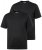 Men+ 311 Póló bellyfit Fekete 2 db-os csomag - Pólók - Nagyméretű pólók - 2XL-14XL