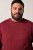 Men+ 313 Póló hosszú ujjú bellyfit Rézbarna - Pólók - Nagyméretű pólók - 2XL-14XL