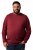 Men+ 313 Póló hosszú ujjú bellyfit Rézbarna - Pólók - Nagyméretű pólók - 2XL-14XL
