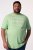 Men+ 424 Póló Trout Trophy Mentazöld - Pólók - Nagyméretű pólók - 2XL-14XL