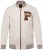 JP1880 836786 College dzseki emblémával Törtfehér - Kabátok - Nagyméretű Kabátok - 2XL-8XL