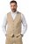 JP1880 New York Flexnamic Jersey mellény Bézs - Öltönyök - Nagyméretű öltönyök