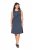 Ulla Popken 837874 Ujjatlan jersey ruha Sötétkék - Jersey ruhák - 