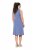 Ulla Popken 837874 Ujjatlan jersey ruha Kék - Jersey ruhák - 