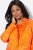 Ulla Popken 839607 Mintás szatén blézer Világosnarancs - Blézerek - Blézerek plus size méretben nőknek