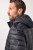 JAY-PI Lightly Quilted Jacket with a Hoodie Black - Kabátok - Nagyméretű Kabátok - 2XL-8XL