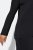 Ulla Popken 839843 Pliszírozott blézer Fekete - Blézerek - Blézerek plus size méretben nőknek