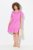 Ulla Popken 840115 Rövid ujjú jersey ruha Rózsaszín - Jersey ruhák - 