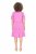 Ulla Popken 840115 Rövid ujjú jersey ruha Rózsaszín - Jersey ruhák - 