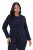 Ulla Popken 841163 Jacquard jersey blézer Sötétkék - Blézerek - Blézerek plus size méretben nőknek