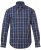 JP1880 Checked Shirt Long Sleeve Kent Collar Anthracite - Ingek - Ingek 2XL-10XL