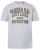 JP1880 T-shirt Short Sleeve Chest Print Grey Melange - Pólók - Nagyméretű pólók - 2XL-14XL