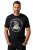 JP1880 T-Shirt Chest Print Bone Force Black - Pólók - Nagyméretű pólók - 2XL-14XL