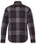 JP1880 Shirt Flannel Long Sleeve Dark Brown - Ingek - Ingek 2XL-10XL