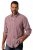 JP1880 Checked Flannel Shirt Long Sleeve Light Red - Ingek - Ingek 2XL-10XL