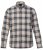 JP1880 Checked Flannel Shirt Long Sleeve Dark Dusty Pink - Ingek - Ingek 2XL-10XL