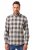 JP1880 Checked Flannel Shirt Long Sleeve Dark Dusty Pink - Ingek - Ingek 2XL-10XL