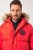 JP1880 Parka Quilted Faux Fur Hood Red - Kabátok - Nagyméretű Kabátok - 2XL-8XL