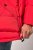 JP1880 Parka Quilted Faux Fur Hood Red - Kabátok - Nagyméretű Kabátok - 2XL-8XL
