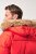 JP1880 Parka Quilted Faux Fur Hood Red - Kabátok - Nagyméretű Kabátok - 2XL-8XL