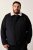Men+ 545 Dzseki teddy gallérral Fekete - Kabátok - Nagyméretű Kabátok - 2XL-8XL