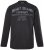 Men+ 612 Póló hosszú ujjú Denim Brand Company Fekete - Pólók - Nagyméretű pólók - 2XL-14XL