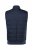 Boston Park 995 Kétszínű steppelt mellény Sötétkék - Kabátok - Nagyméretű Kabátok - 2XL-8XL