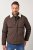 JP1880 842508 Dzseki teddy gallérral Mogyoró - Kabátok - Nagyméretű Kabátok - 2XL-8XL