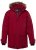 Men+ 619 Funkcionális parka műszőrmés kapucnival Borvörös - Kabátok - Nagyméretű Kabátok - 2XL-8XL