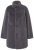 Ulla Popken 843003 Állógalléros műszőrme kabát Szürke - Kabátok - Női plus size kabátok