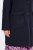 Ulla Popken 843058 Gyapjúkabát Sötétkék - Kabátok - Női plus size kabátok