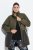 Ulla Popken 843480 Kétszínű HYPRAR funkcionális kapucnis kabát Olívazöld - Kabátok - Női plus size kabátok