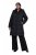 Ulla Popken SYMPATEX Triple Function Coat Black - Kabátok - Női plus size kabátok