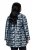 Ulla Popken 843937 Mintás strukturált blézer Sötétkék - Blézerek - Blézerek plus size méretben nőknek
