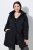 Ulla Popken 845111 Parka Fekete - Kabátok - Női plus size kabátok