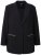 Ulla Popken 845336 Oversize kétgombos sztreccs blézer Fekete - Blézerek - Blézerek plus size méretben nőknek