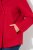 Ulla Popken 846021 Polár kabát Piros - Kabátok - Női plus size kabátok