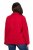 Ulla Popken 846021 Polár kabát Piros - Kabátok - Női plus size kabátok