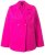 Ulla Popken 846021 Polár kabát Rózsaszín - Kabátok - Női plus size kabátok