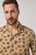 JP1880 Boxy Cuba Short Sleeve Shirt Camel - Ingek - Ingek 2XL-10XL