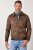 JP1880 846200 Bomber dzseki műirha hatással Sötétbarna - Kabátok - Nagyméretű Kabátok - 2XL-8XL