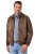JP1880 846200 Bomber dzseki műirha hatással Sötétbarna - Kabátok - Nagyméretű Kabátok - 2XL-8XL