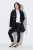 Ulla Popken 846278 Softshell kabát Fekete - Kabátok - Női plus size kabátok