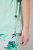 Ulla Popken 846971 Mintás pizsama Világoszöld - Pizsama/Loungewear - 