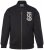 STHUGE 847083 Varsity dzseki scuba anyagból Fekete - Kabátok - Nagyméretű Kabátok - 2XL-8XL