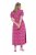 Ulla Popken 847409 Mintás maxiruha Bogyópiros - Maxi ruhák - Női plus size maxiruhák