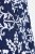 Ulla Popken 847586 Virágmintás jacquard blézer Sötétkék - Blézerek - Blézerek plus size méretben nőknek