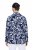 Ulla Popken 847586 Virágmintás jacquard blézer Sötétkék - Blézerek - Blézerek plus size méretben nőknek