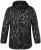 Jay-Pi 847852 Ultrakönnyű outdoor dzseki fényvisszaverő mintával Fekete - Kabátok - Nagyméretű Kabátok - 2XL-8XL